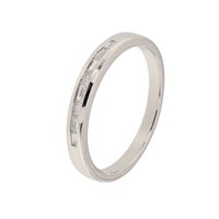 Anello Nicora Donna Elite in Oro bianco Diamante 0.189 Ct EL3280B/N - EL3280B/N